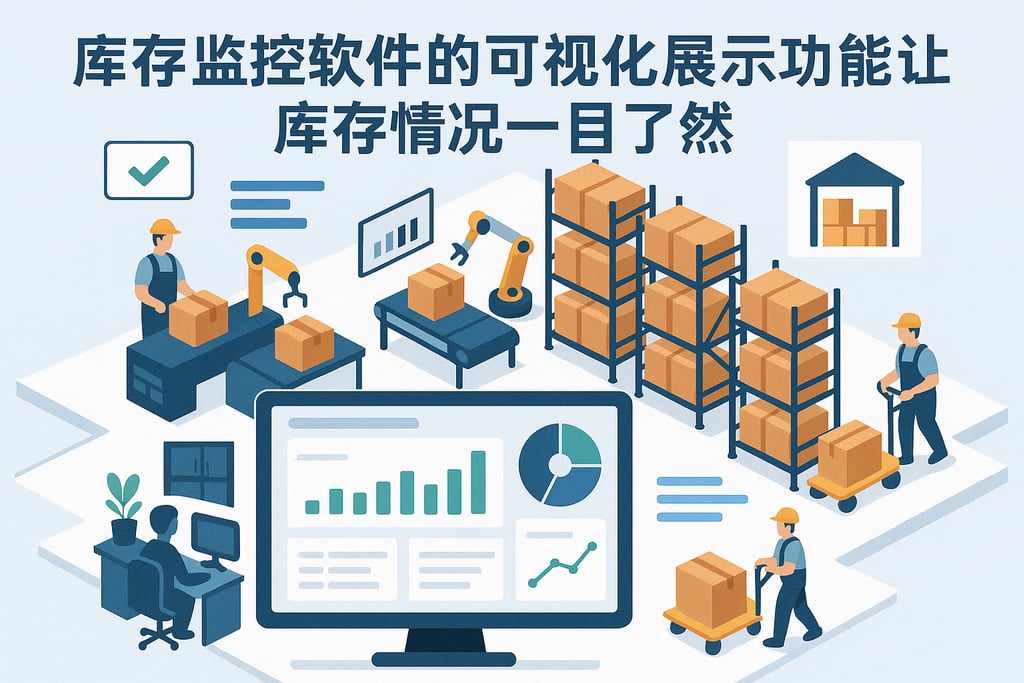 库存监控软件的可视化展示功能让库存情况一目了然