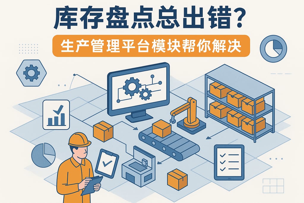 库存盘点总出错？生产管理平台模块帮你解决