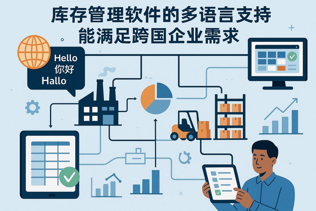 库存管理软件的多语言支持功能满足跨国企业需求