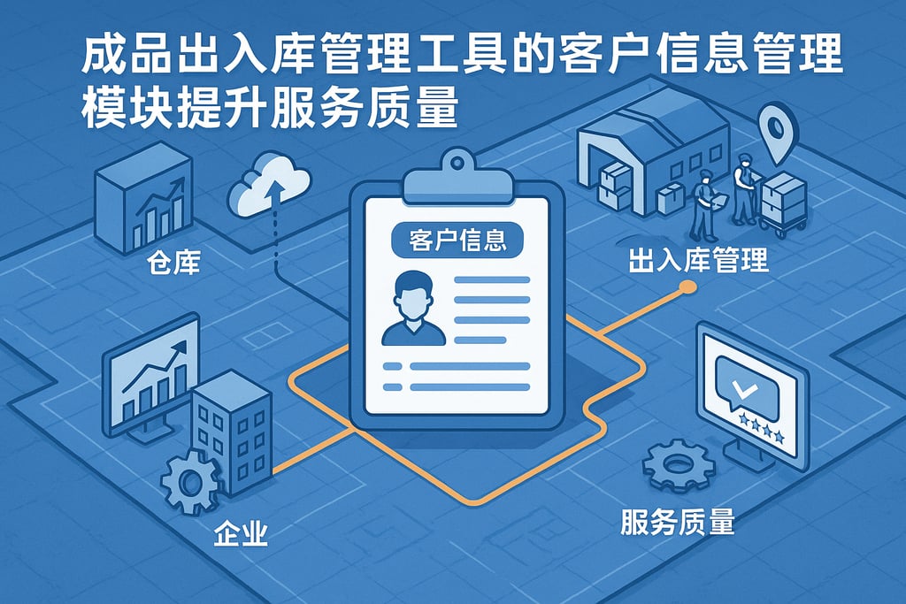 成品出入库管理工具的客户信息管理模块提升服务质量