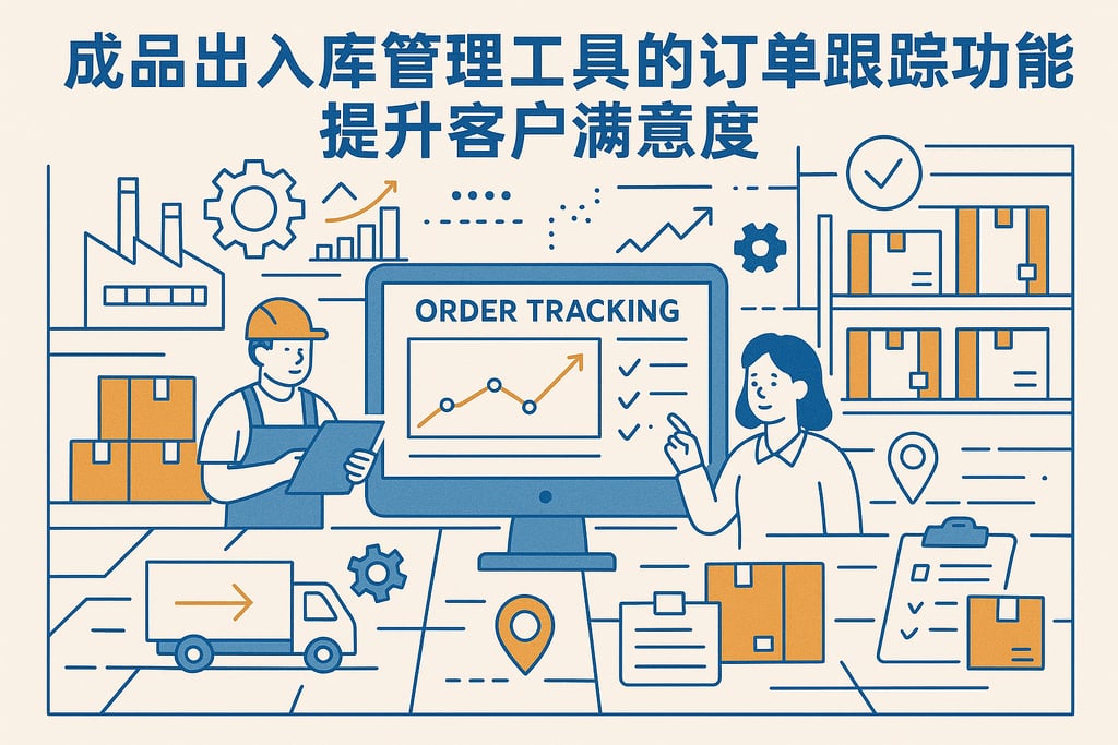 成品出入库管理工具的订单跟踪功能提升客户满意度