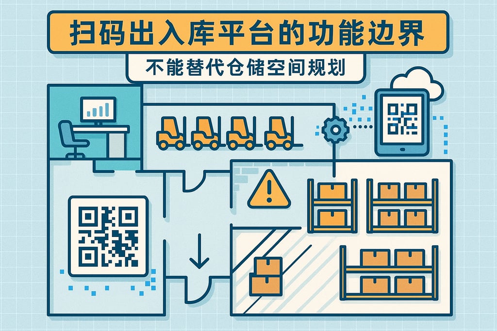扫码出入库平台的功能边界：不能替代仓储空间规划