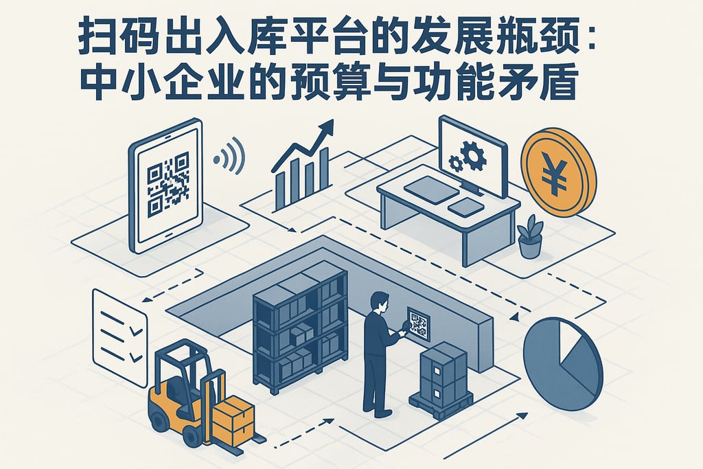 扫码出入库平台的发展瓶颈：中小企业的预算与功能矛盾
