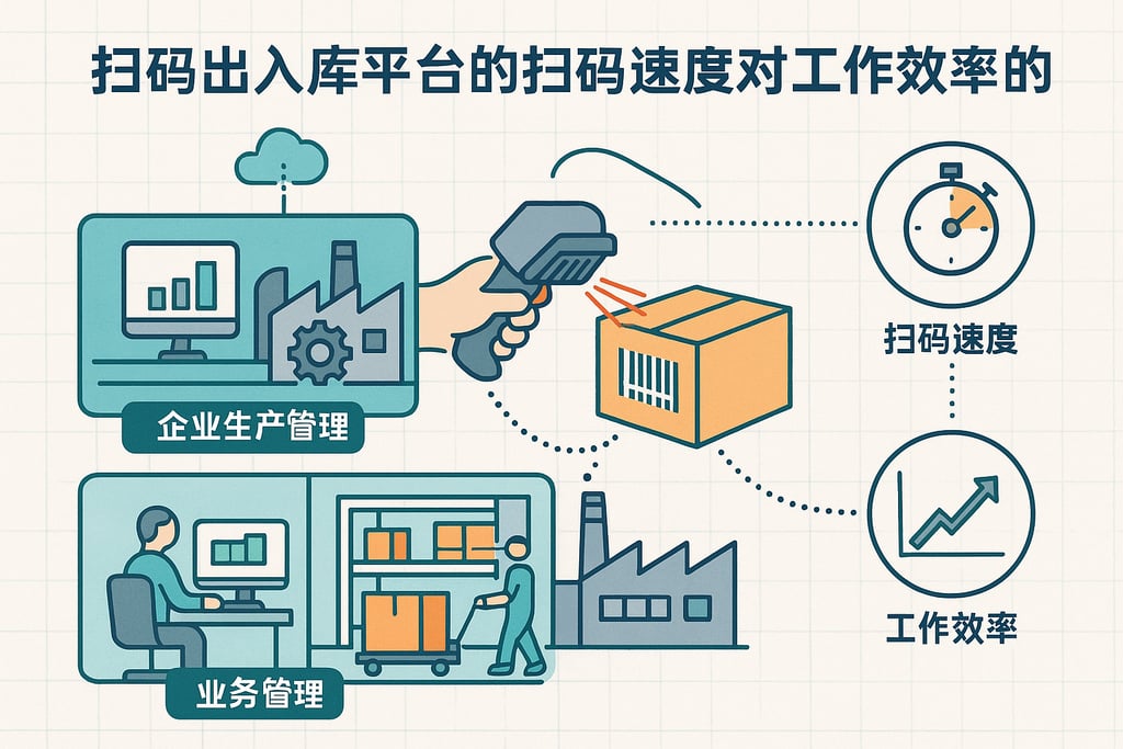 扫码出入库平台的扫码速度对工作效率的影响