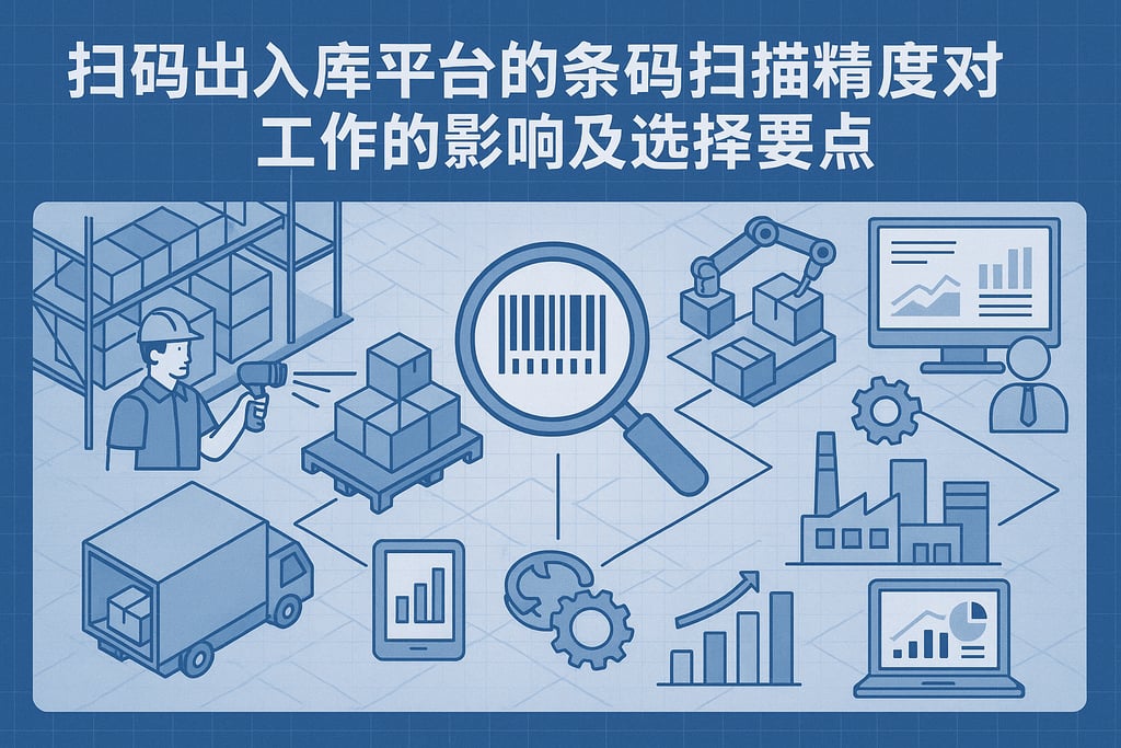 扫码出入库平台的条码扫描精度对工作的影响及选择要点