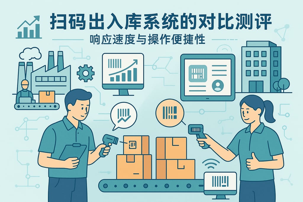 扫码出入库系统的对比测评：响应速度与操作便捷性