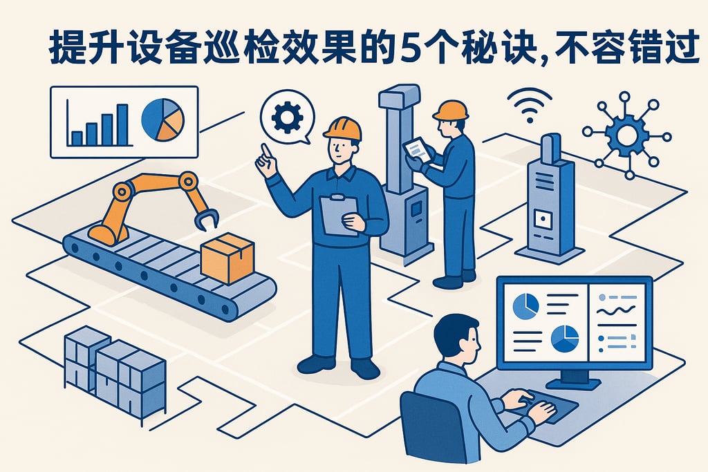 提升设备巡检效果的5个秘诀，不容错过