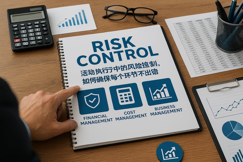 活动执行中的风险控制，如何确保每个环节不出错