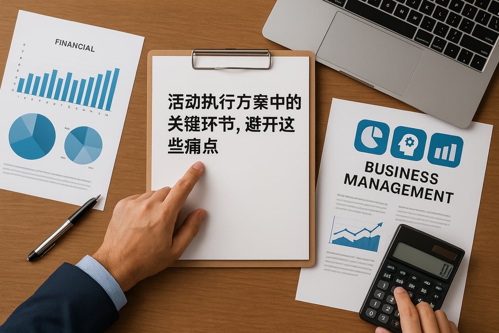 活动执行方案中的关键环节，避开这些痛点