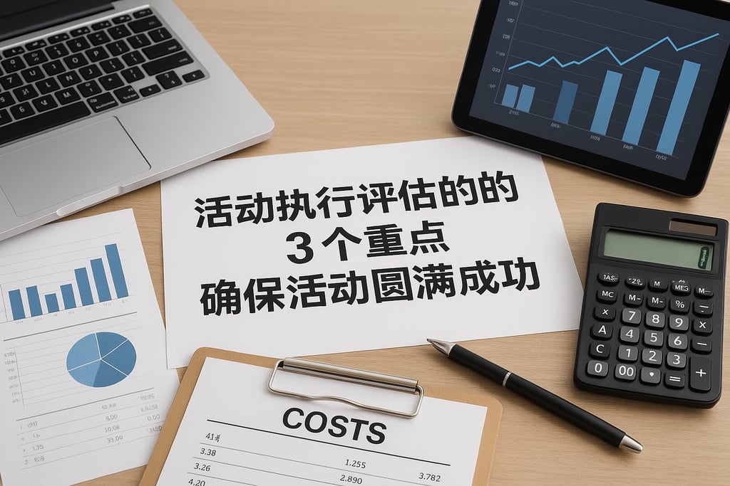活动执行评估的3个重点，确保活动圆满成功