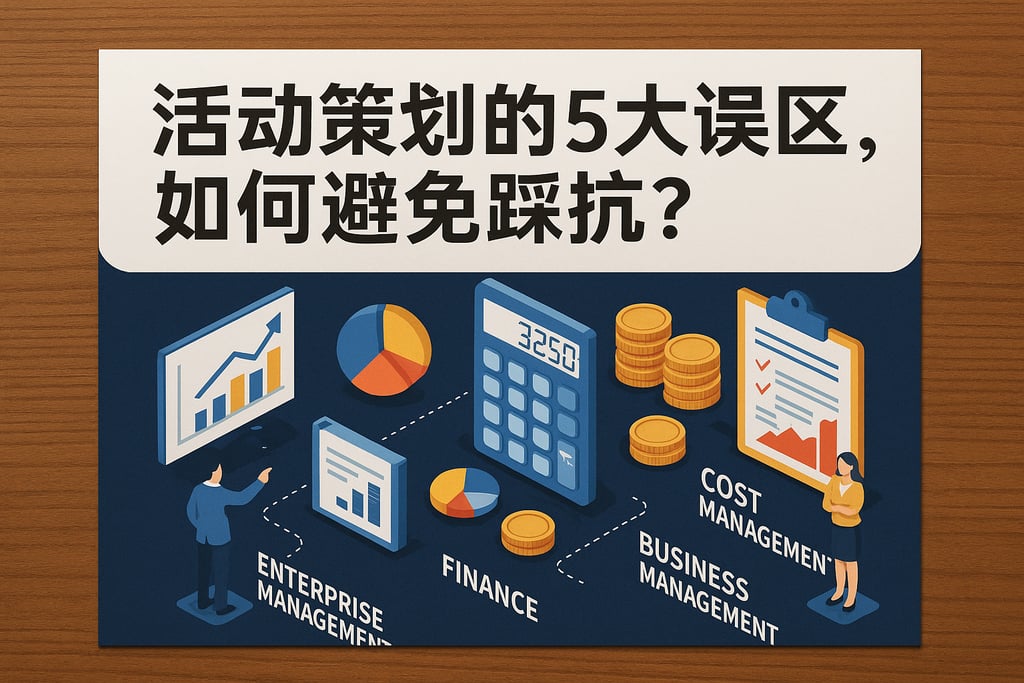 活动策划的5大误区，如何避免踩坑？