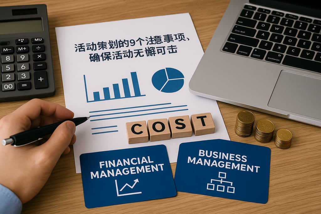 活动策划的9个注意事项，确保活动无懈可击