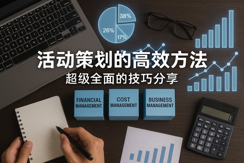 活动策划的高效方法，超级全面的技巧分享