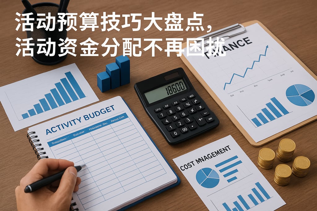活动预算技巧大盘点，活动资金分配不再困扰