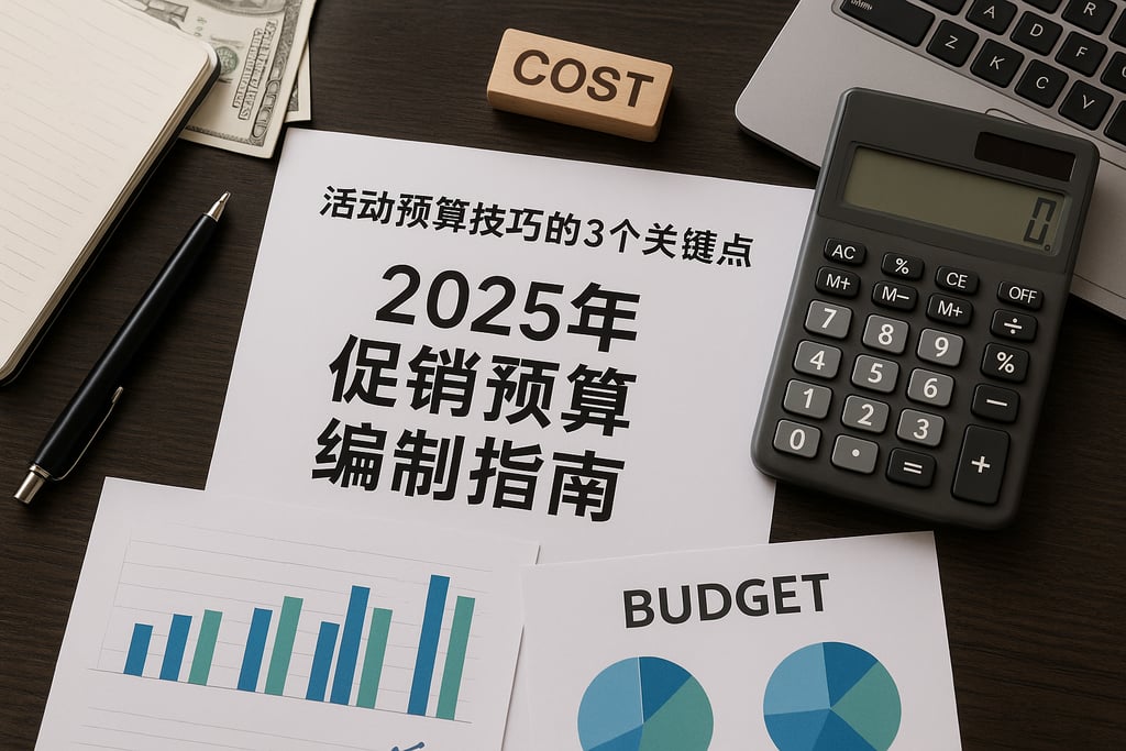 活动预算技巧的3个关键点，2025年促销预算编制指南