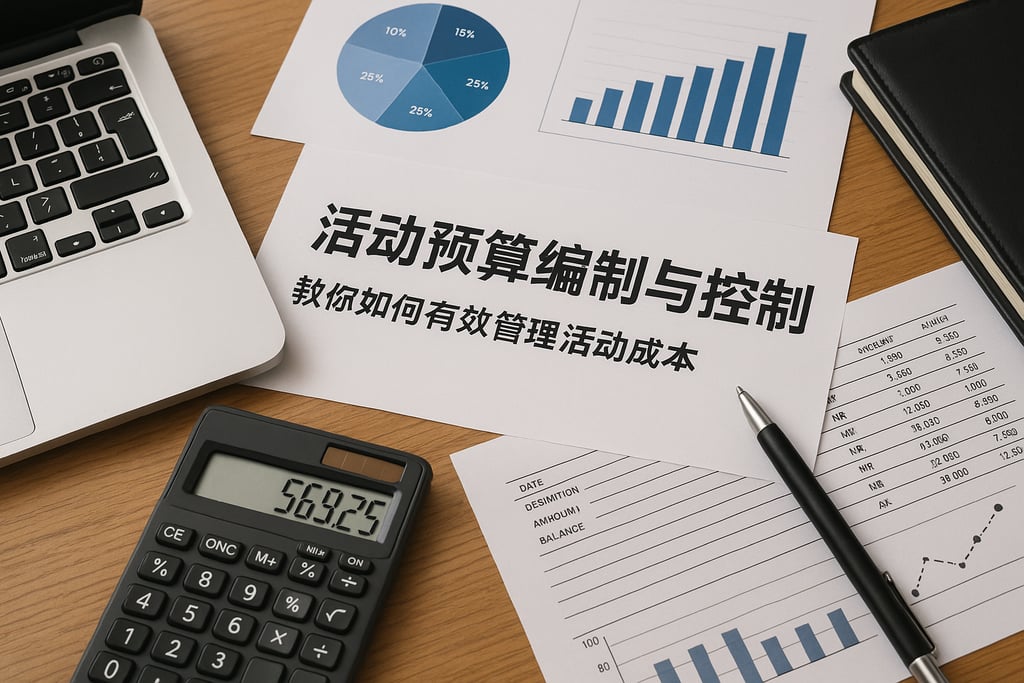 活动预算编制与控制，教你如何有效管理活动成本