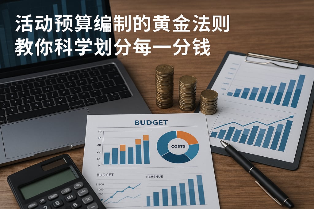 活动预算编制的黄金法则，教你科学划分每一分钱