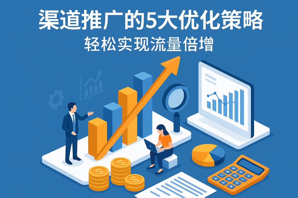 渠道推广的5大优化策略，轻松实现流量倍增