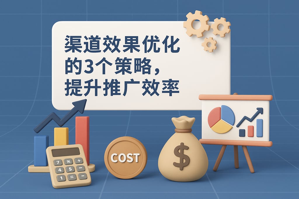 渠道效果优化的3个策略，提升推广效率