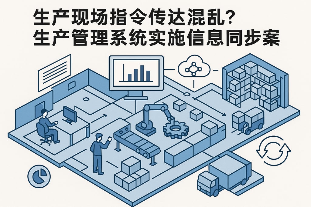 生产现场指令传达混乱？生产管理系统实施信息同步方案