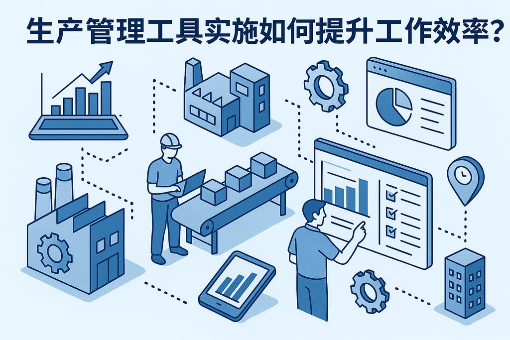 生产管理工具实施如何提升员工工作效率？