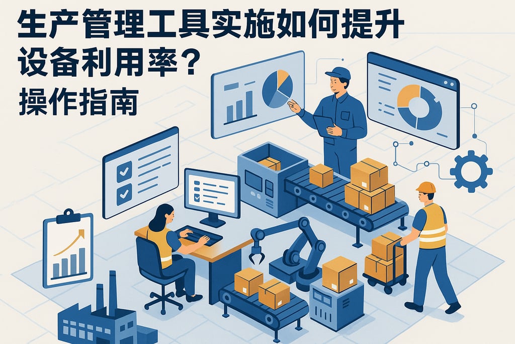 生产管理工具实施如何提升设备利用率？操作指南
