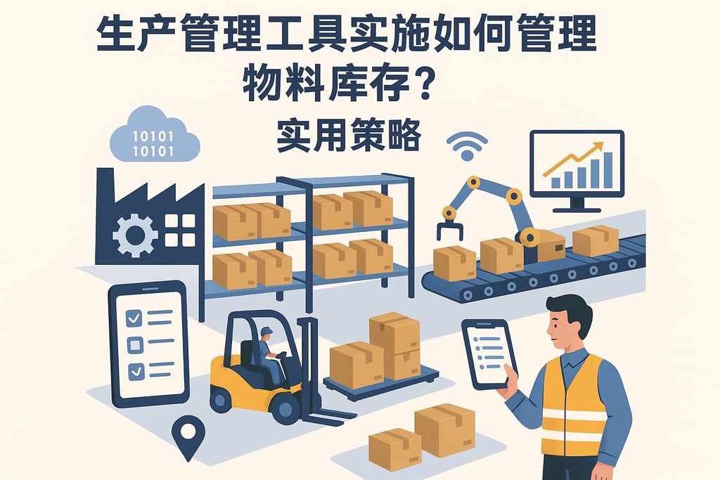 生产管理工具实施如何管理物料库存？实用策略