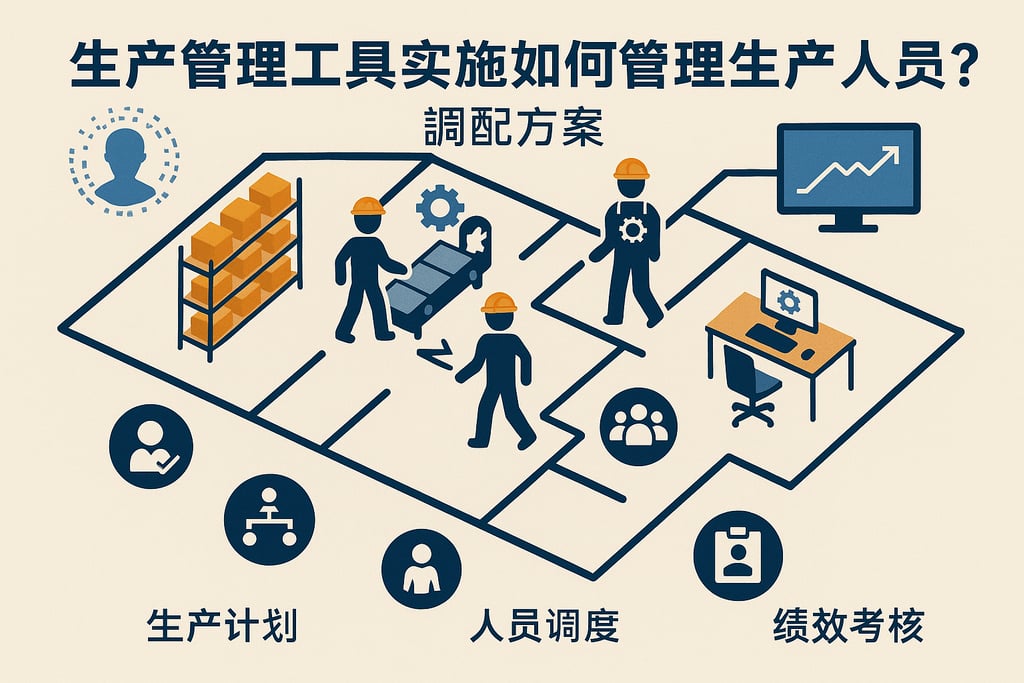 生产管理工具实施如何管理生产人员？调配方案