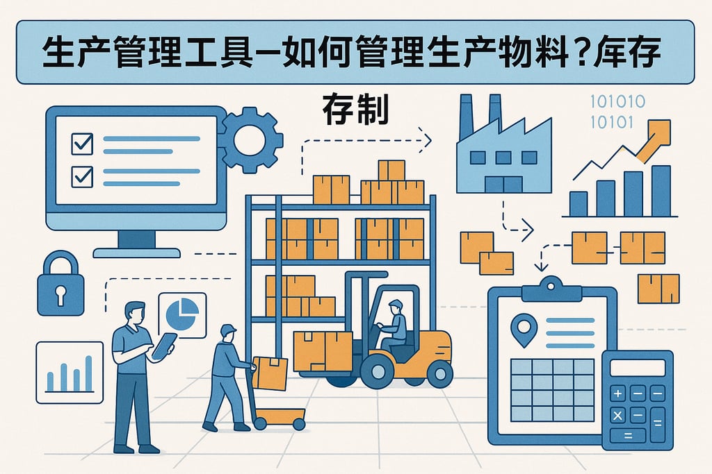 生产管理工具实施如何管理生产物料？库存控制