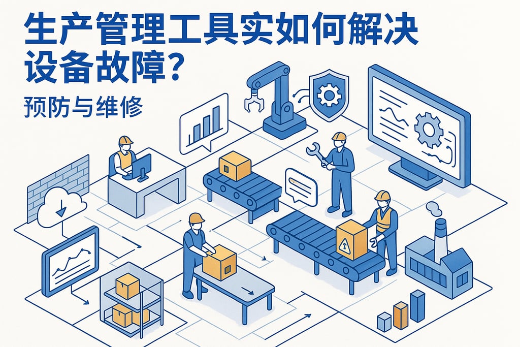 生产管理工具实施如何解决设备故障？预防与维修