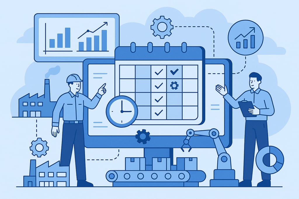 生产管理工具实施怎样优化生产排产计划？