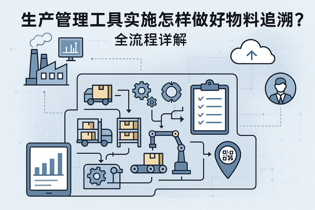 生产管理工具实施怎样做好物料追溯？全流程详解