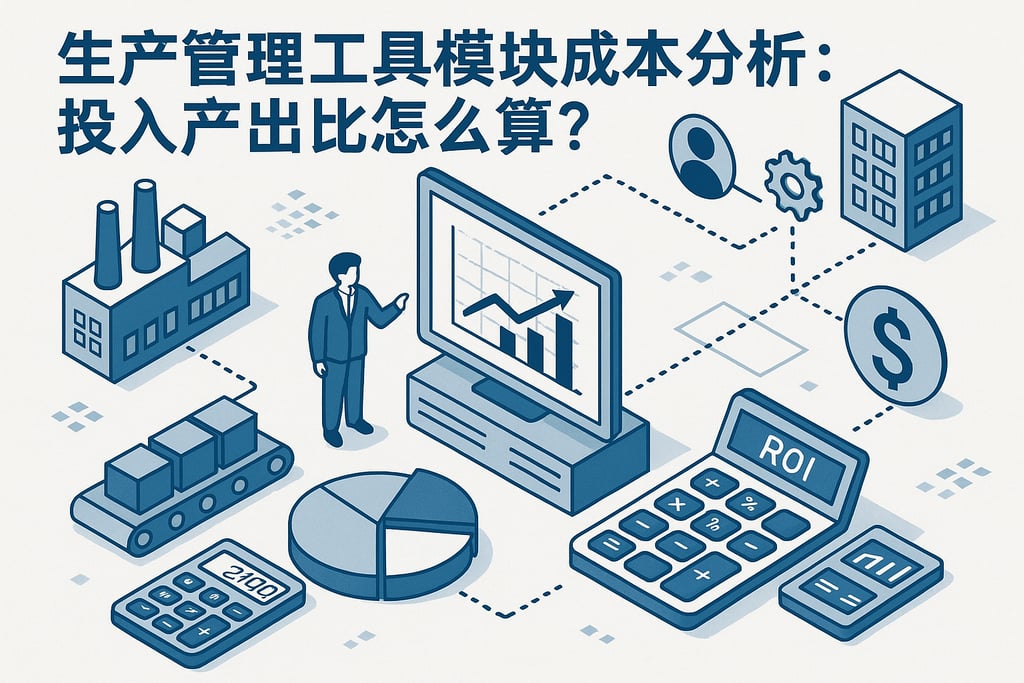 生产管理工具模块成本分析：投入产出比怎么算？