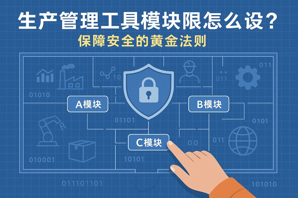 生产管理工具模块权限怎么设？保障安全的黄金法则