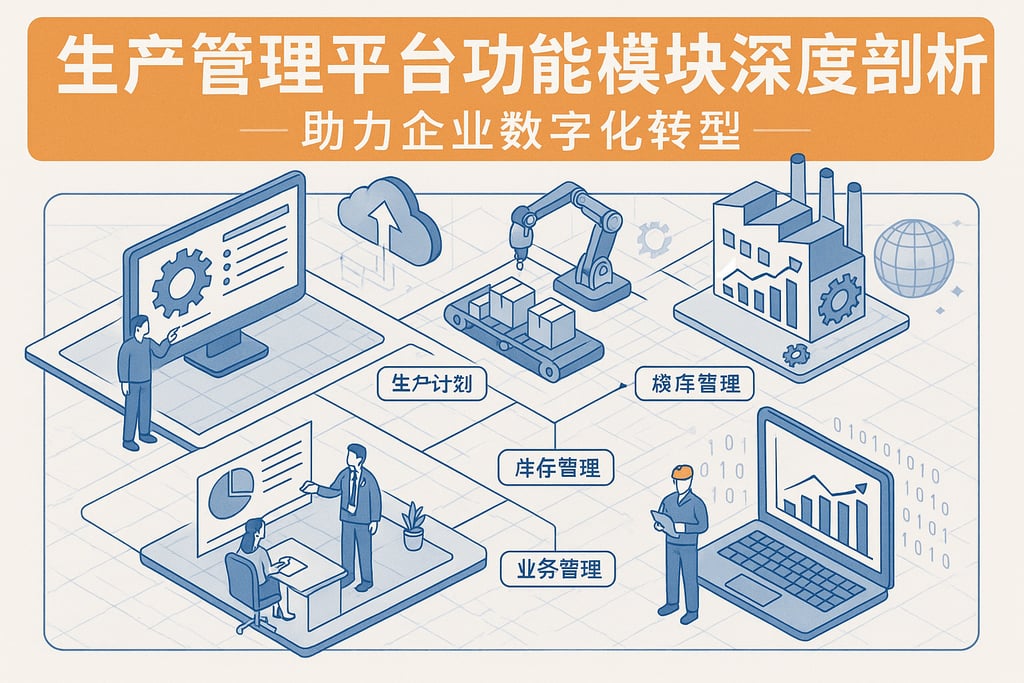 生产管理平台功能模块深度剖析：助力企业数字化转型