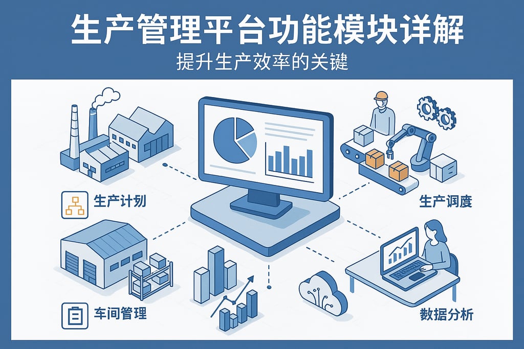 生产管理平台功能模块详解：提升生产效率的关键