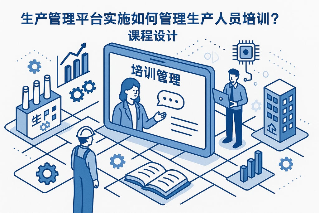 生产管理平台实施如何管理生产人员培训？课程设计
