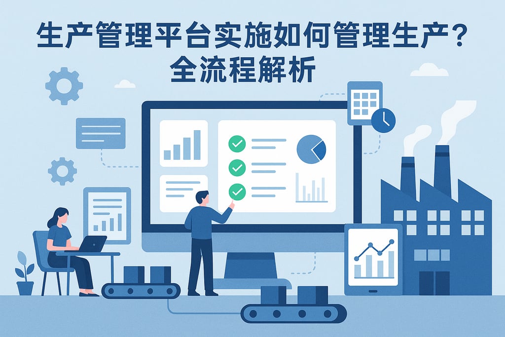 生产管理平台实施如何管理生产任务？全流程解析