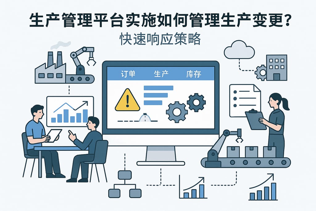 生产管理平台实施如何管理生产变更？快速响应策略