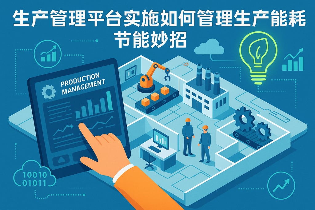 生产管理平台实施如何管理生产能耗？节能妙招