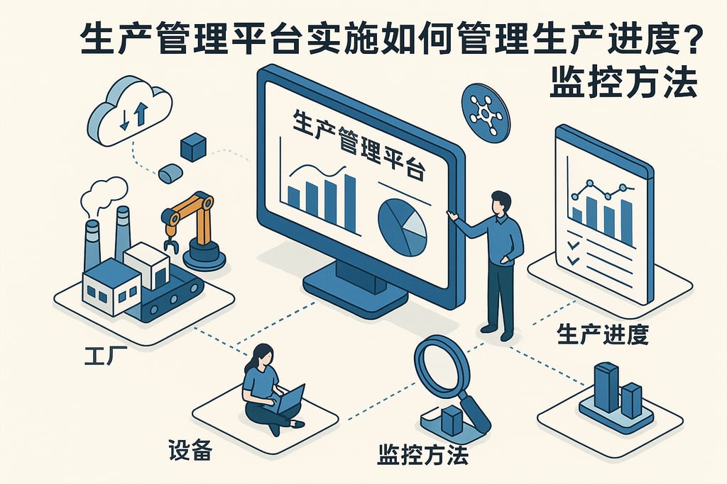 生产管理平台实施如何管理生产进度？监控方法