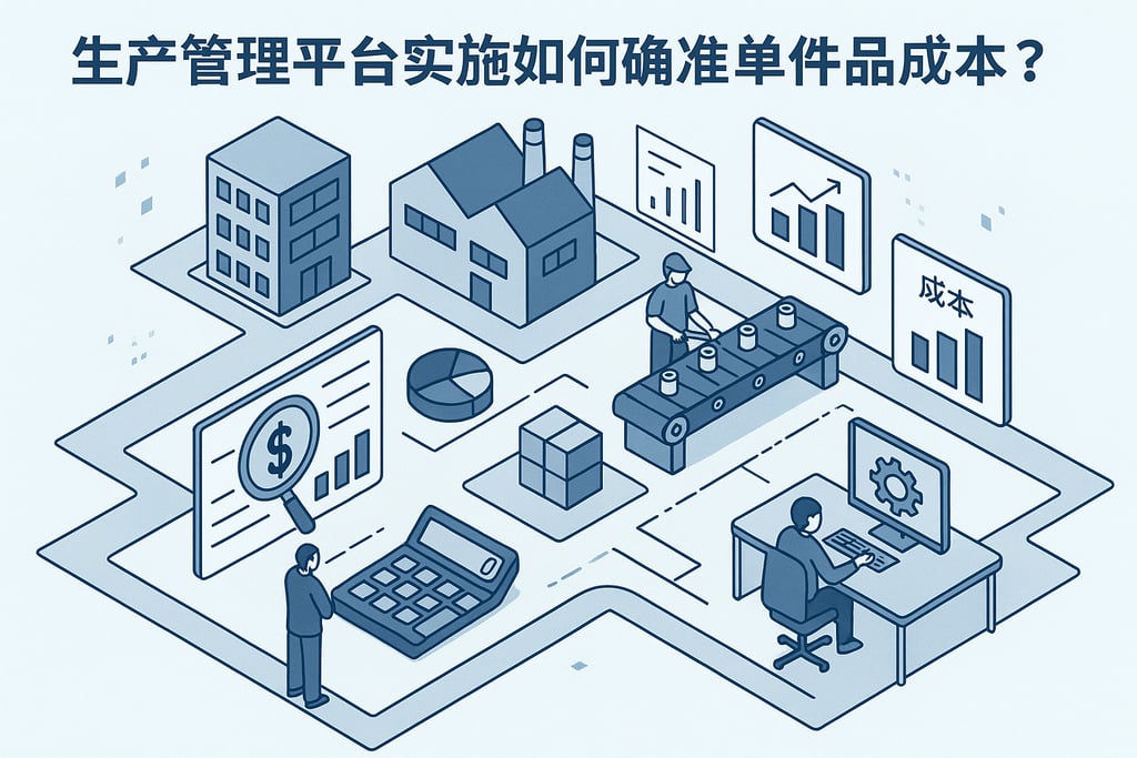 生产管理平台实施如何精准核算单件产品成本？