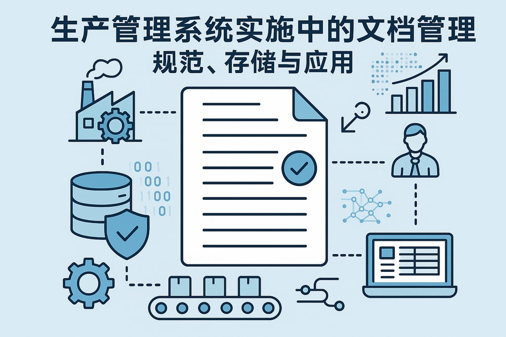 生产管理系统实施中的文档管理：规范、存储与应用