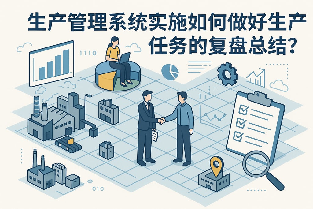 生产管理系统实施如何做好生产任务的复盘总结？