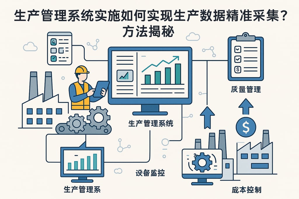 生产管理系统实施如何实现生产数据精准采集？方法揭秘