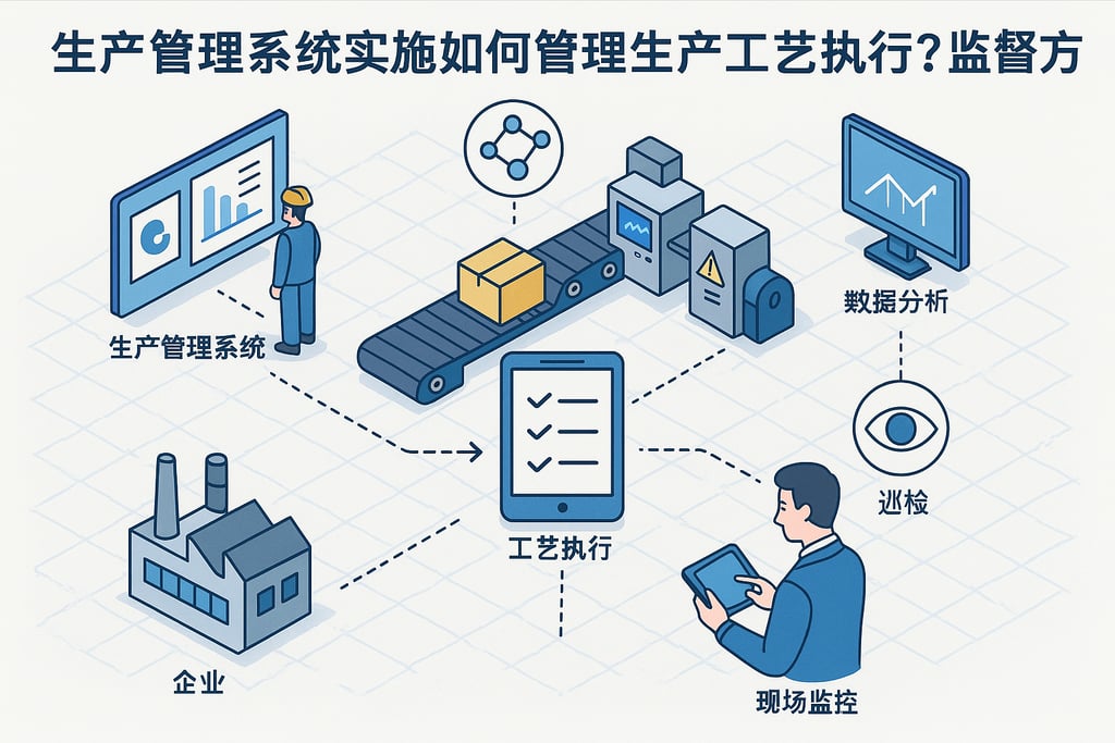 生产管理系统实施如何管理生产工艺执行？监督方法