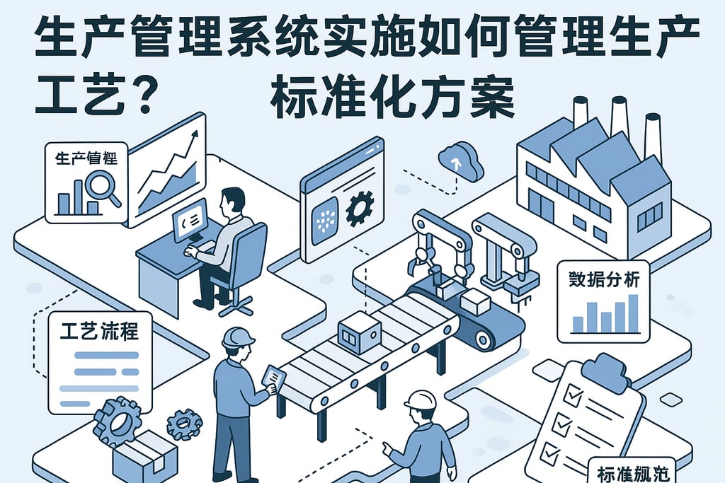 生产管理系统实施如何管理生产工艺？标准化方案