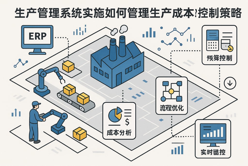 生产管理系统实施如何管理生产成本？控制策略