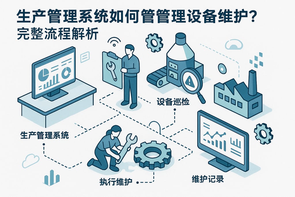 生产管理系统实施如何管理设备维护？完整流程解析