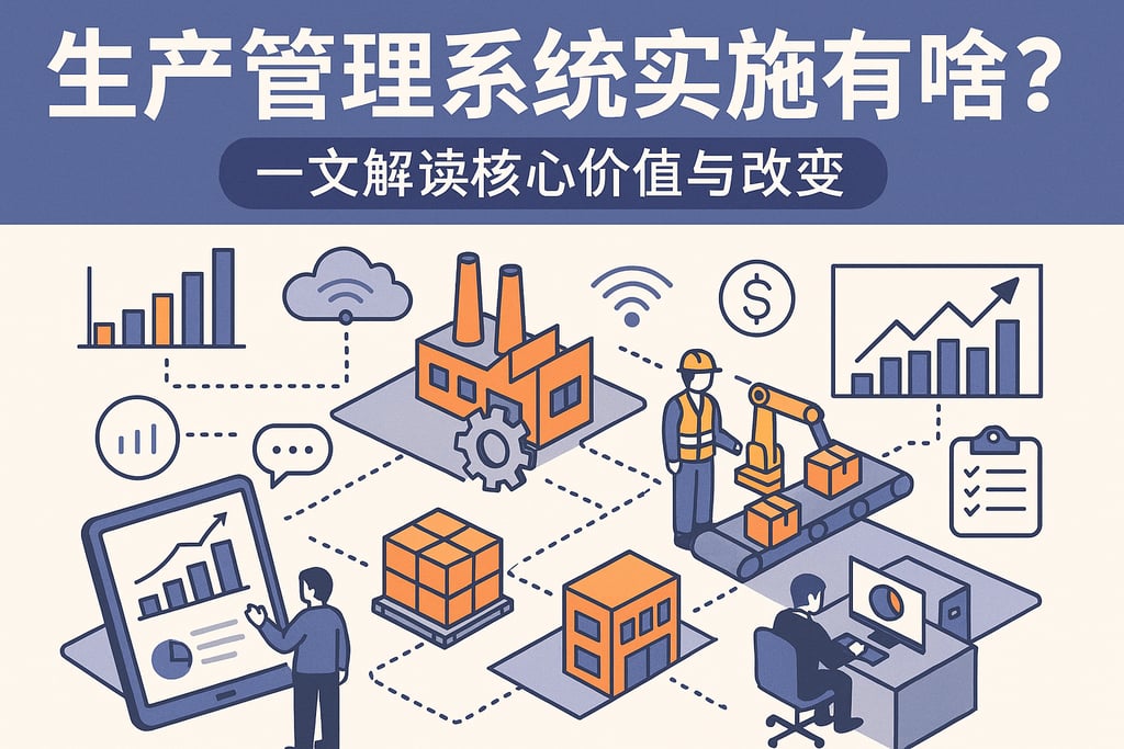 生产管理系统实施有啥用？一文解读核心价值与改变